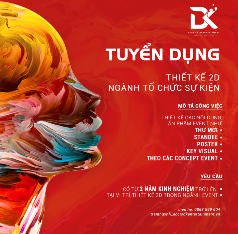 Tuyển 2D Graphic Designer