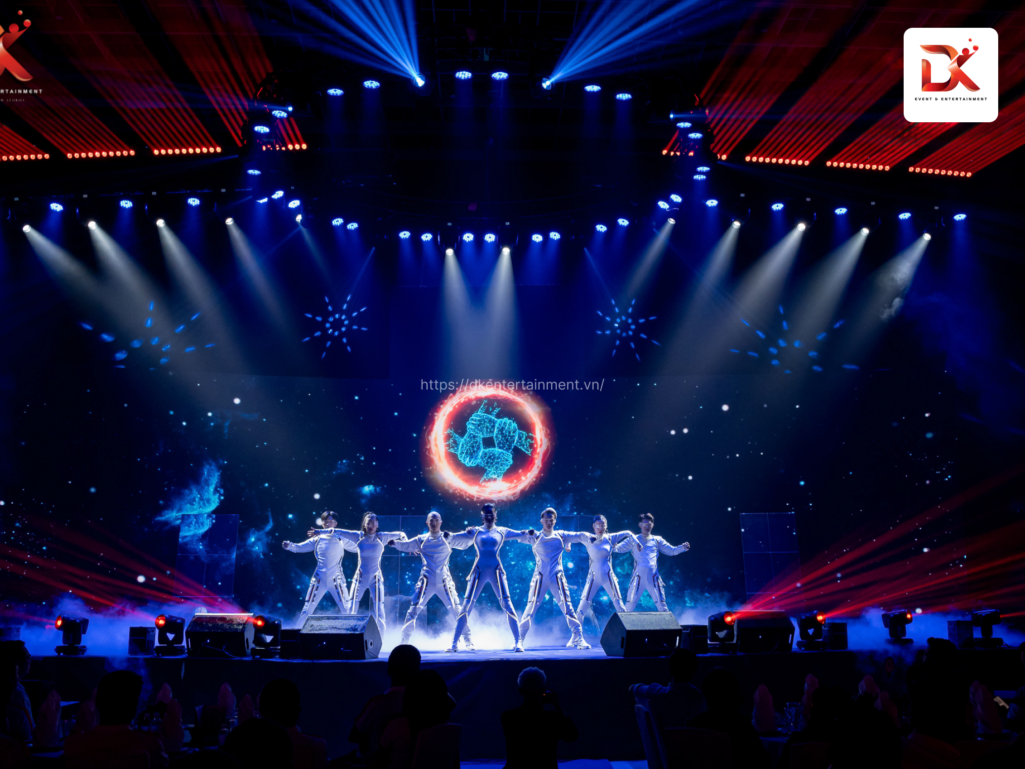 Dịch vụ dựng clip tương tác, visual led hiệu ứng 3D cực đỉnh cho event