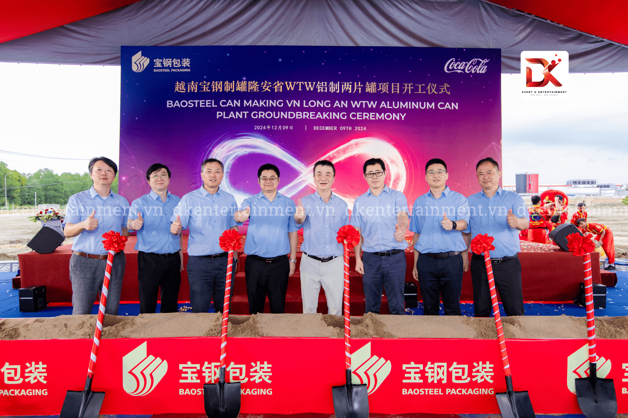 Baosteel ceremony