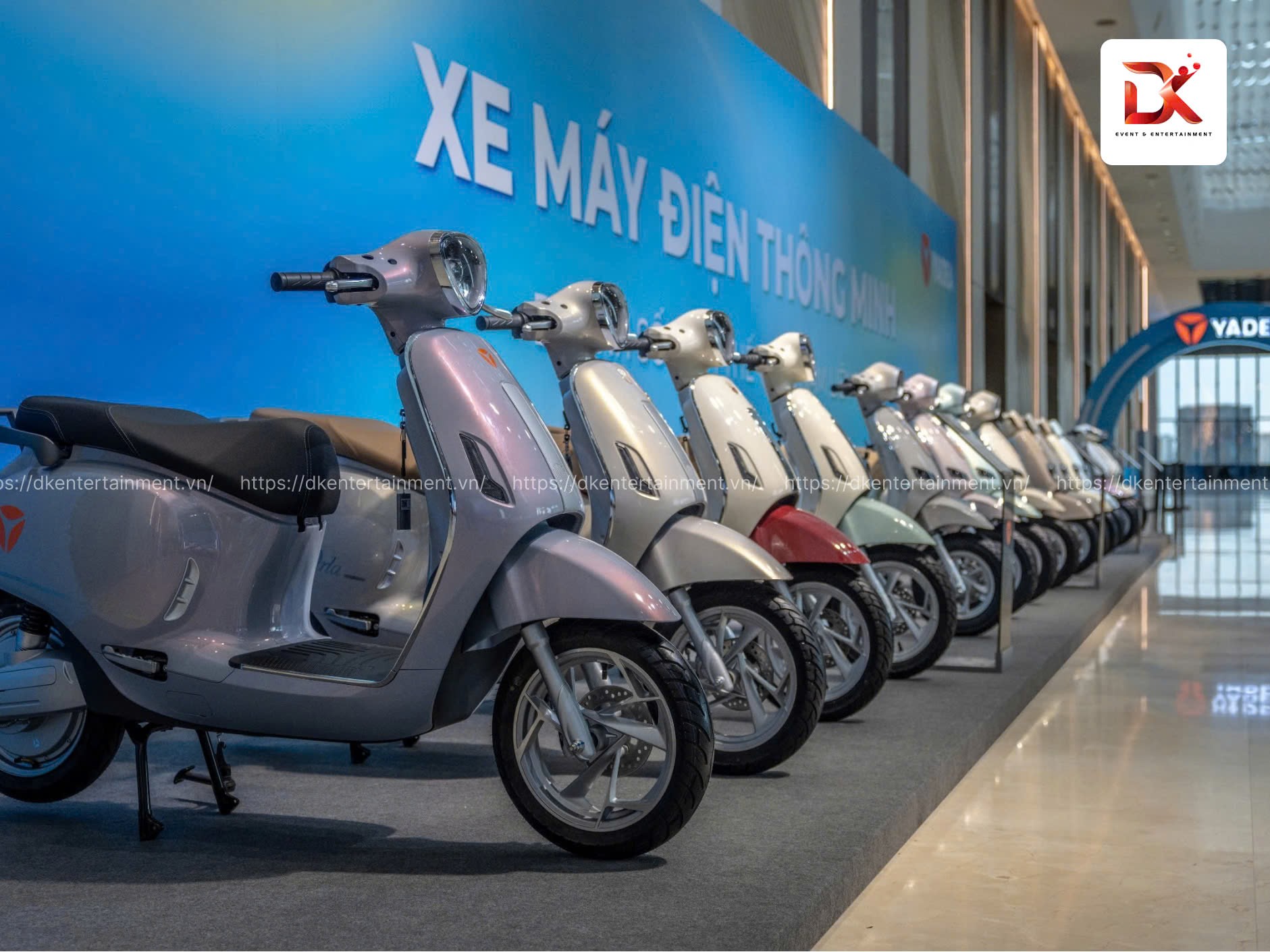 xe điện trong sự kiện