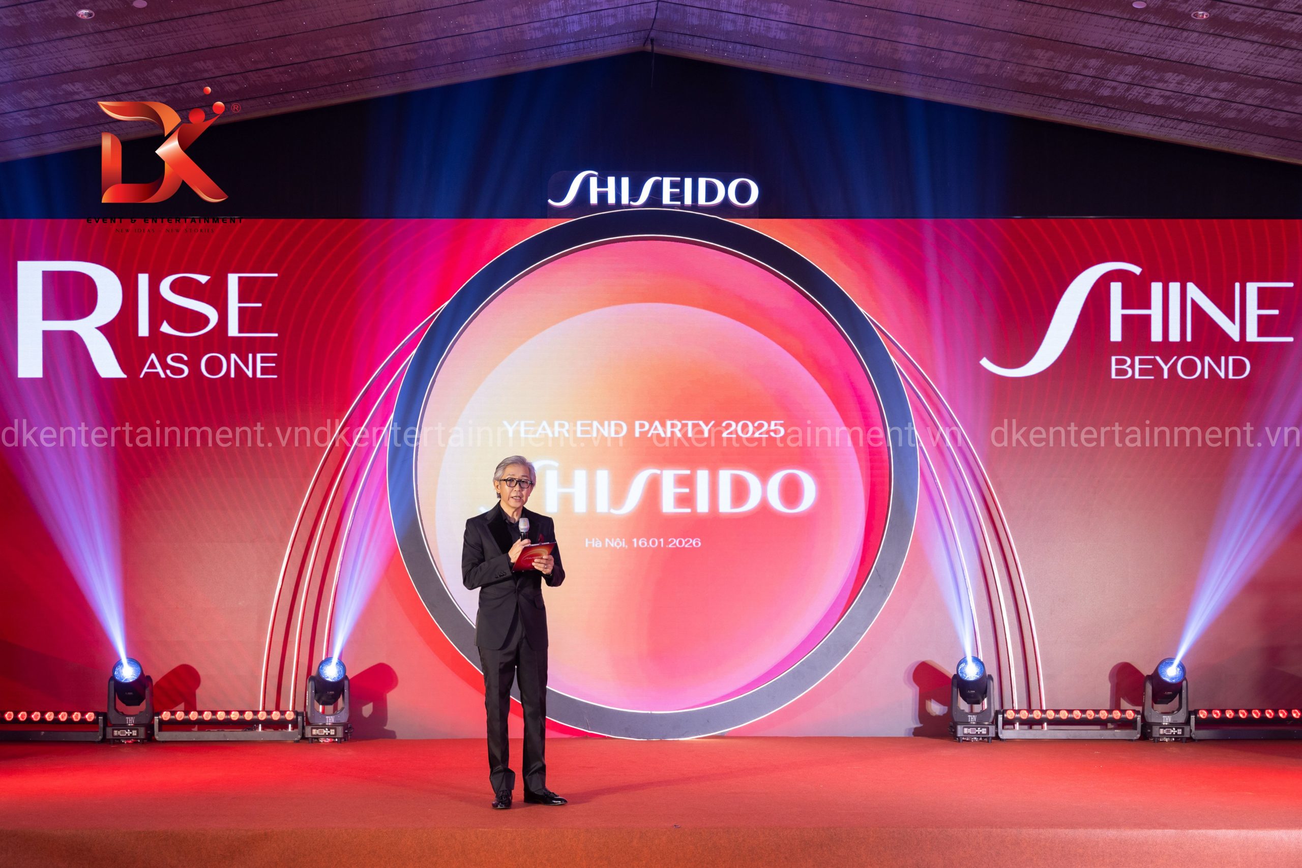 Không khí sự kiện Shiseido Year End Party
