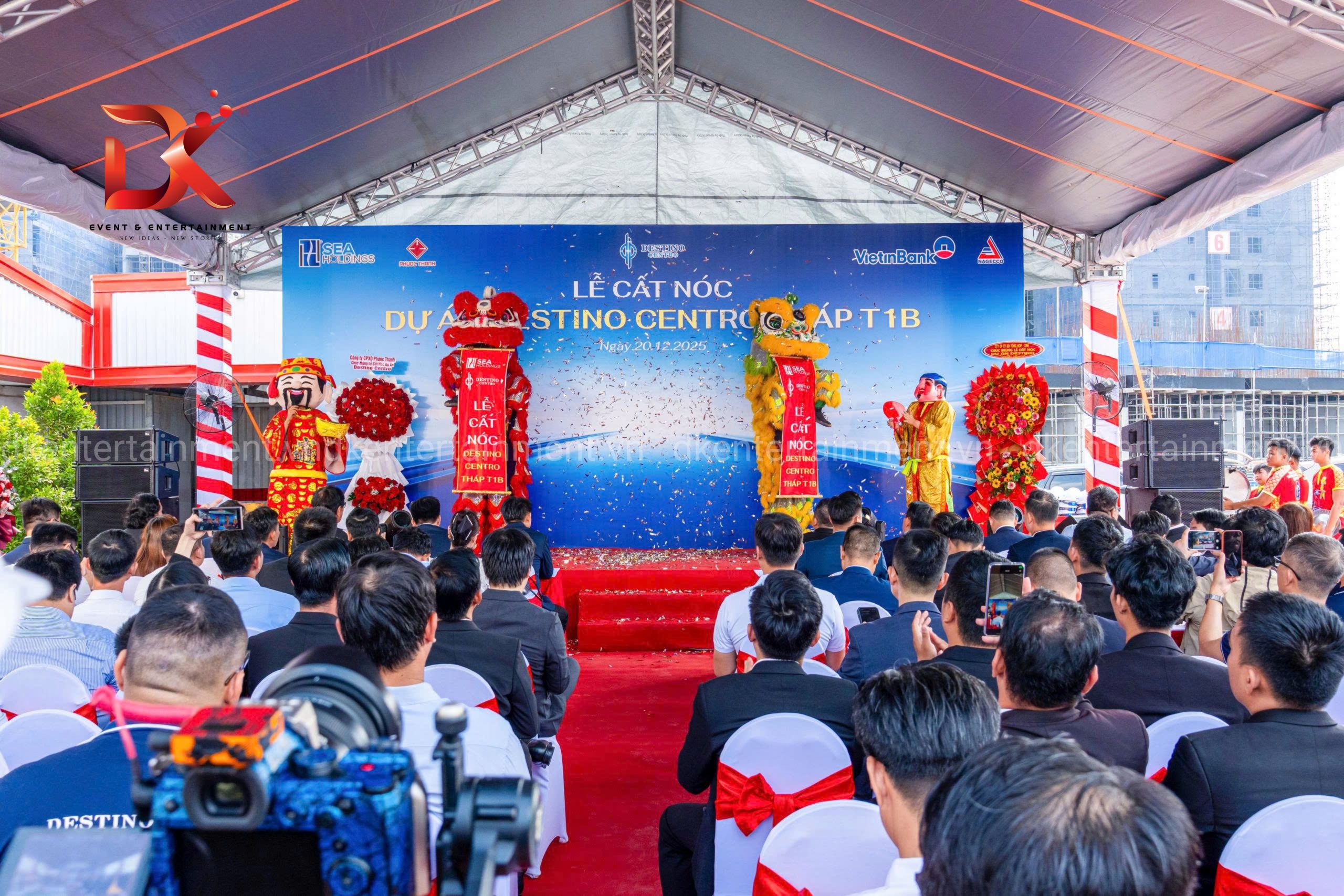 Việt House Group 2026 — Lễ cất nóc dự án — DK Entertainment Media