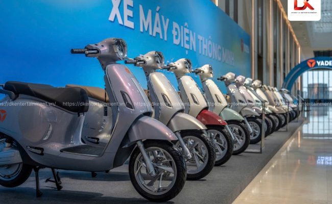 xe điện trong sự kiện